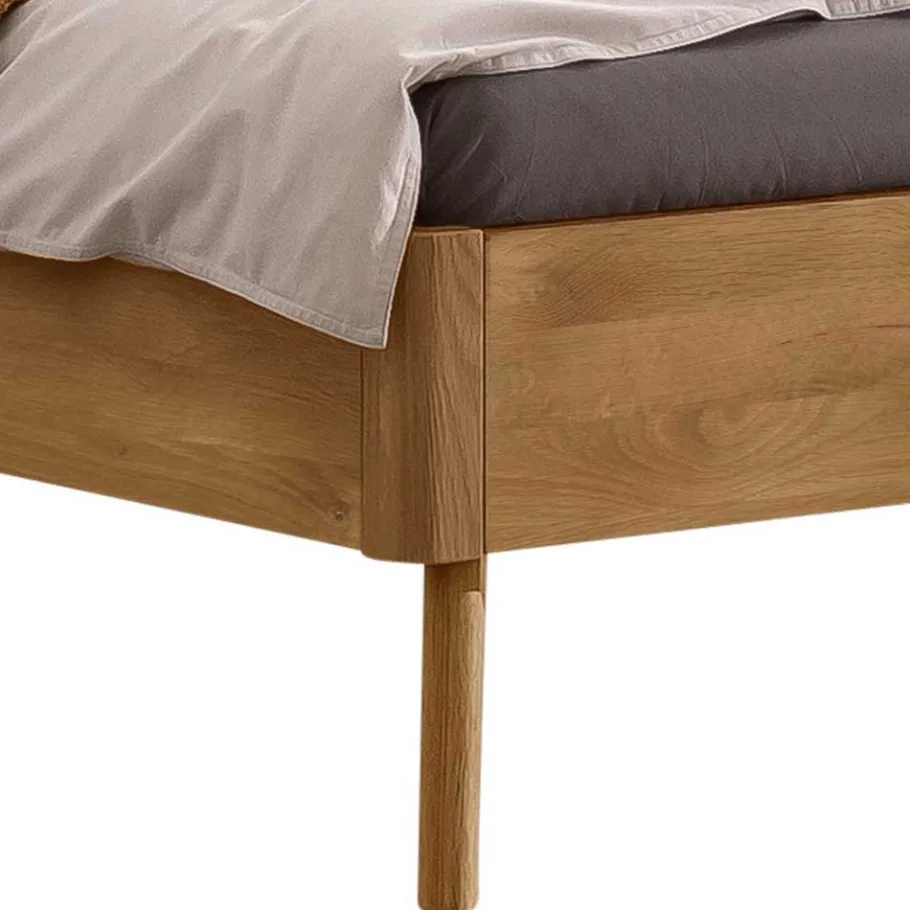 Sale Wohnen Wildeiche Ehebett in modernem Design - Joker