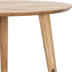 Best Wohnen Wildeiche Esszimmertisch in Rund - Catina