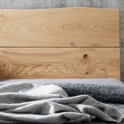 Online Wohnen Wildeiche Holzbett & Nachttische - Zennian I (dreiteilig)