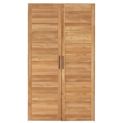 Outlet Wohnen Wildeiche Kleiderschrank in modernem Design - Zaisan