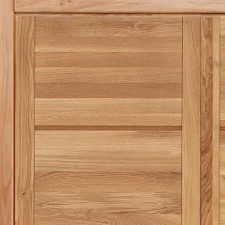Outlet Wohnen Wildeiche Kleiderschrank in modernem Design - Zaisan