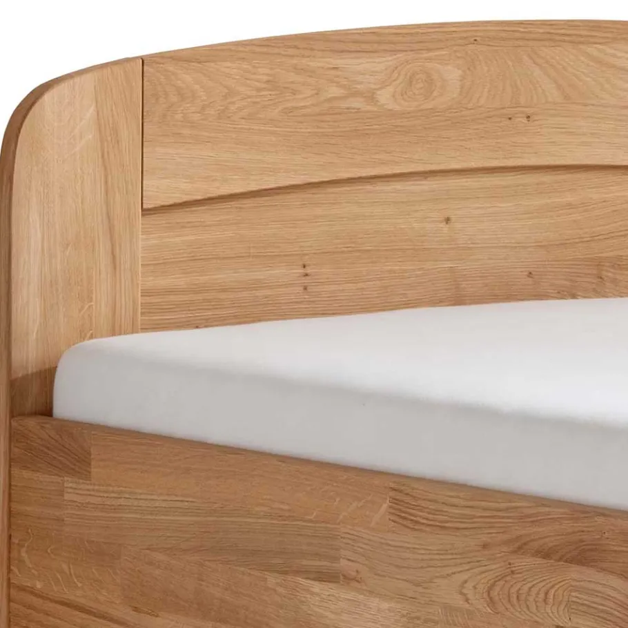 New Wohnen Wildeiche Komfortbett 90x200 oder 100x200 - Mauro
