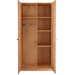 Outlet Wohnen Wildeiche Schlafzimmerschrank aus Massivholz - Forcelan