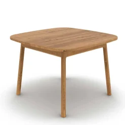 Clearance Wohnen Wildeiche Tisch - 90 cm tief - Laida