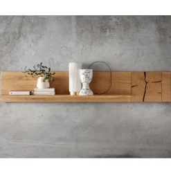 Hot Wohnen Wildeiche Wandboard mit dekorativem Hirnholz - Mantua