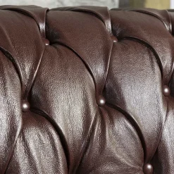 Wohnen Wischleder Sessel in Braun - Cementa