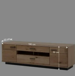 Best Wohnen Wohnmöbel Anbauwand Kombi - Crupean (vierteilig)