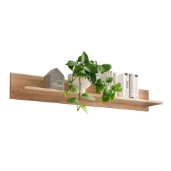 Clearance Wohnen Wohnraum Holzregal in Eiche Bianco - Dulciana