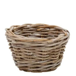 Wohnen Wohnraum Körbe aus Rattan Graubraun - Vodenas (dreiteilig)