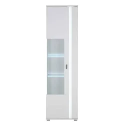 Clearance Wohnen Wohnwandmöbel mit LED Licht Set - Tirol (vierteilig)