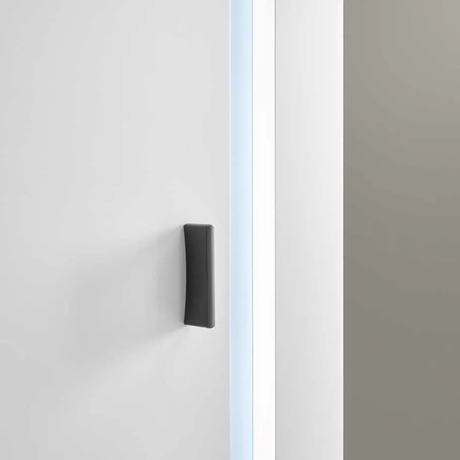 Clearance Wohnen Wohnwandmöbel mit LED Licht Set - Tirol (vierteilig)