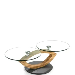 Best Wohnen Wohnzimmer 2 Platten Glastisch modern - Eleri