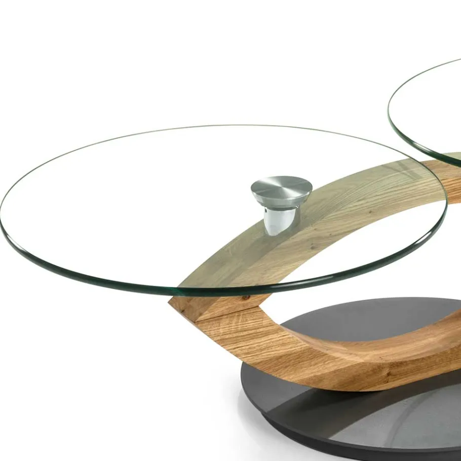 Best Wohnen Wohnzimmer 2 Platten Glastisch modern - Eleri