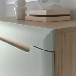 Discount Wohnen Wohnzimmer Anbauwand im Skandi Design - Armina (vierteilig)