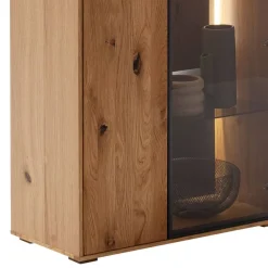 New Wohnen Wohnzimmer Anbauwand Möbel Set - Drinidad (dreiteilig)