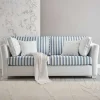 Clearance Wohnen Wohnzimmer Couch im maritimen Landhaus Look - Ganbriassa