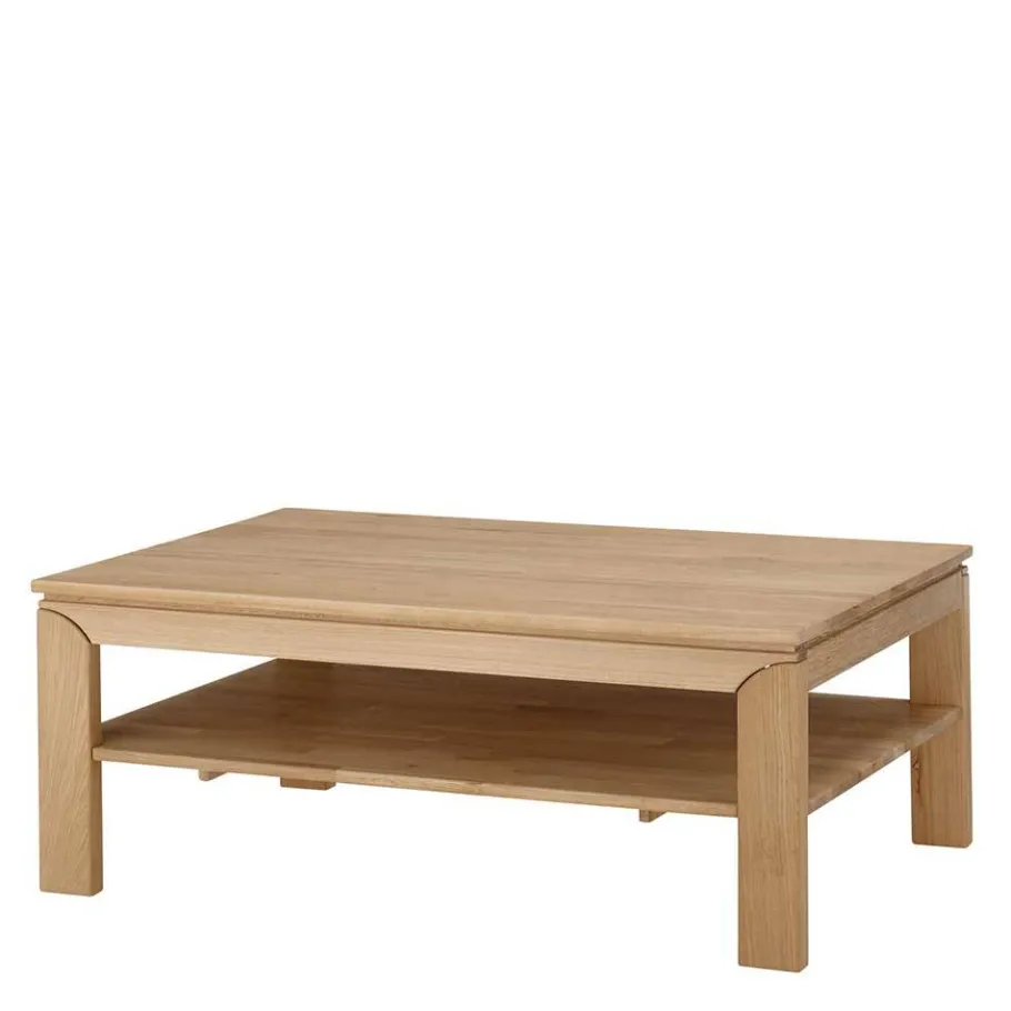 Outlet Wohnen Wohnzimmer Couchtisch Croconia aus Wildeiche Massivholz