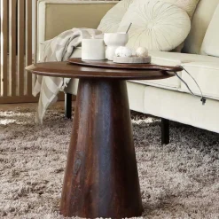Hot Wohnen Wohnzimmer Couchtisch in Walnussfarben - Reneva