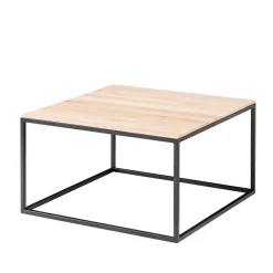 Best Wohnen Wohnzimmer Couchtisch mit heller Eiche - Dressa