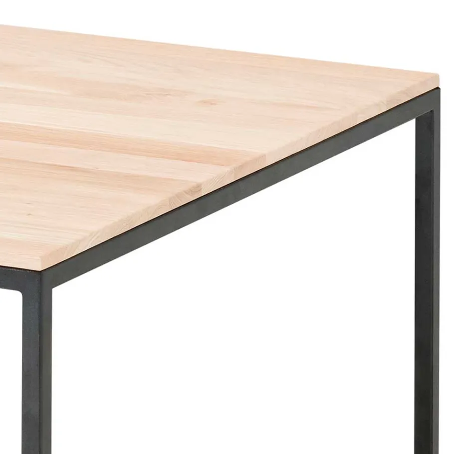 Best Wohnen Wohnzimmer Couchtisch mit heller Eiche - Dressa
