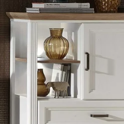 Outlet Wohnen Wohnzimmer Country Möbel Set - Sinolita (vierteilig)