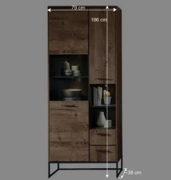 Best Wohnen Wohnzimmer Design Wohnwand Möbelset - Xindus (vierteilig)
