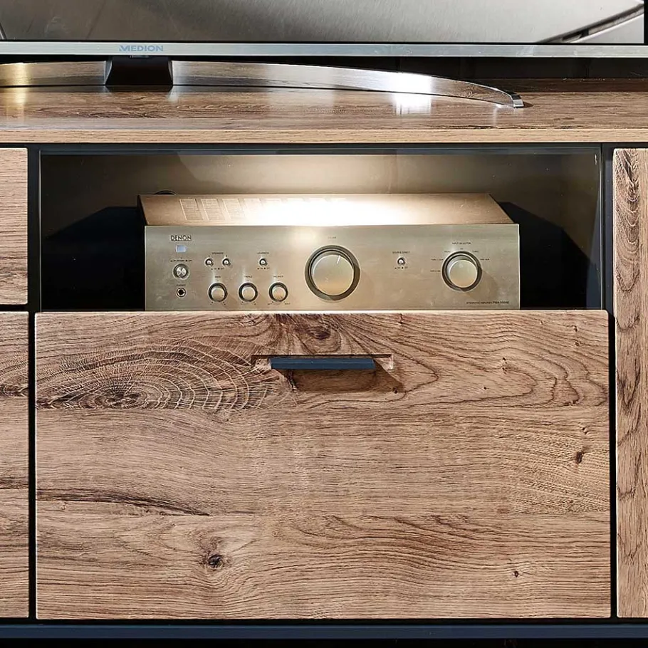 Best Wohnen Wohnzimmer Design Wohnwand Möbelset - Xindus (vierteilig)