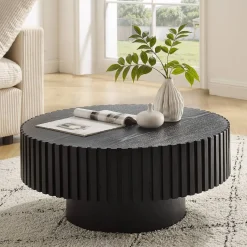 Discount Wohnen Wohnzimmer Designtisch in Schwarz - Monika