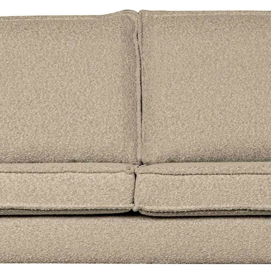 Sale Wohnen Wohnzimmer Ecksofa in Beige Boucle - Glamoure