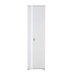 New Wohnen Wohnzimmer Hochschrank in Weiß - Tirol