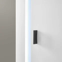 New Wohnen Wohnzimmer Hochschrank in Weiß - Tirol