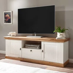 Discount Wohnen Wohnzimmer Landhausmöbel Set - Diatara (sechsteilig)