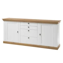 Discount Wohnen Wohnzimmer Landhausmöbel Set - Diatara (sechsteilig)