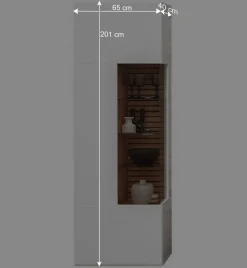 New Wohnen Wohnzimmer Möbel Kombi modern - Niam (dreiteilig)