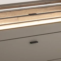Sale Wohnen Wohnzimmer Möbelset in Grau - Teorina (dreiteilig)