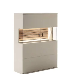 Sale Wohnen Wohnzimmer Möbelset in Grau - Teorina (dreiteilig)