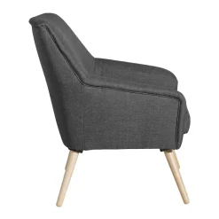 Best Wohnen Wohnzimmer Polstersessel in Dunkelgrau - Rubin