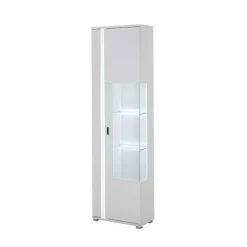 Clearance Wohnen Wohnzimmer Schrank & Regal Set in Weiß - Tirol (vierteilig)
