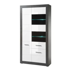 Discount Wohnen Wohnzimmer Schrank Set & Wandboard - Istensa (vierteilig)