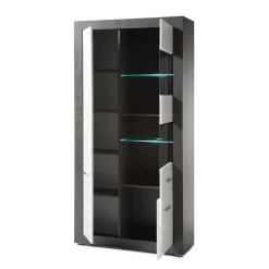 Discount Wohnen Wohnzimmer Schrank Set & Wandboard - Istensa (vierteilig)