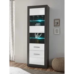 Discount Wohnen Wohnzimmer Schrank Set modern - Istensa I (zweiteilig)