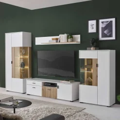 Online Wohnen Wohnzimmer Schränke & Regal Set - Nenaloro (vierteilig)