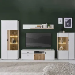 Online Wohnen Wohnzimmer Schränke & Regal Set - Nenaloro (vierteilig)