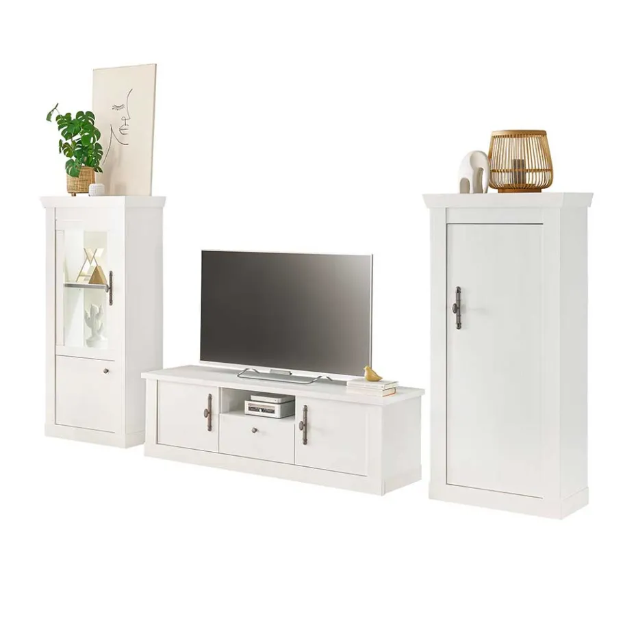 Outlet Wohnen Wohnzimmer Schränke & Regal Set - Liancos (dreiteilig)