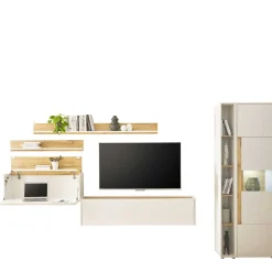 Hot Wohnen Wohnzimmer Schränke & Regale Set - Nonessia (sechsteilig)