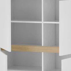 Wohnen Wohnzimmer Schränke und Wandboard Set - Ginko (vierteilig)
