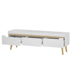 Wohnen Wohnzimmer Schränke und Wandboard Set - Ginko (vierteilig)