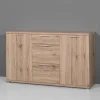 Clearance Wohnen Wohnzimmer Sideboard Endrew in Eiche Sanremo
