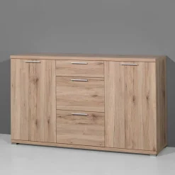 Clearance Wohnen Wohnzimmer Sideboard Endrew in Eiche Sanremo