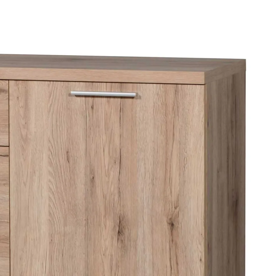 Clearance Wohnen Wohnzimmer Sideboard Endrew in Eiche Sanremo